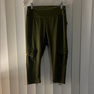 Olive Green Women's Cargo Pants